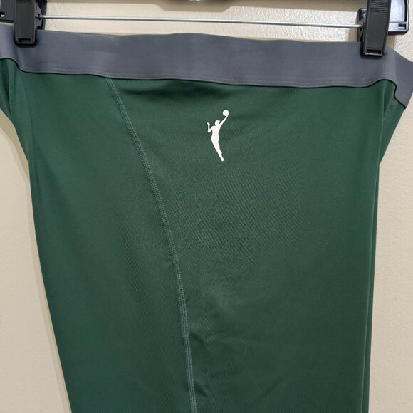 Nike WNBA Team Player Issue Compression Pants Green Womens CW4249-323 NEW - Picture 9 of 16